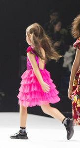 Limited Edition - Kid's Sequins Tulle Qipao